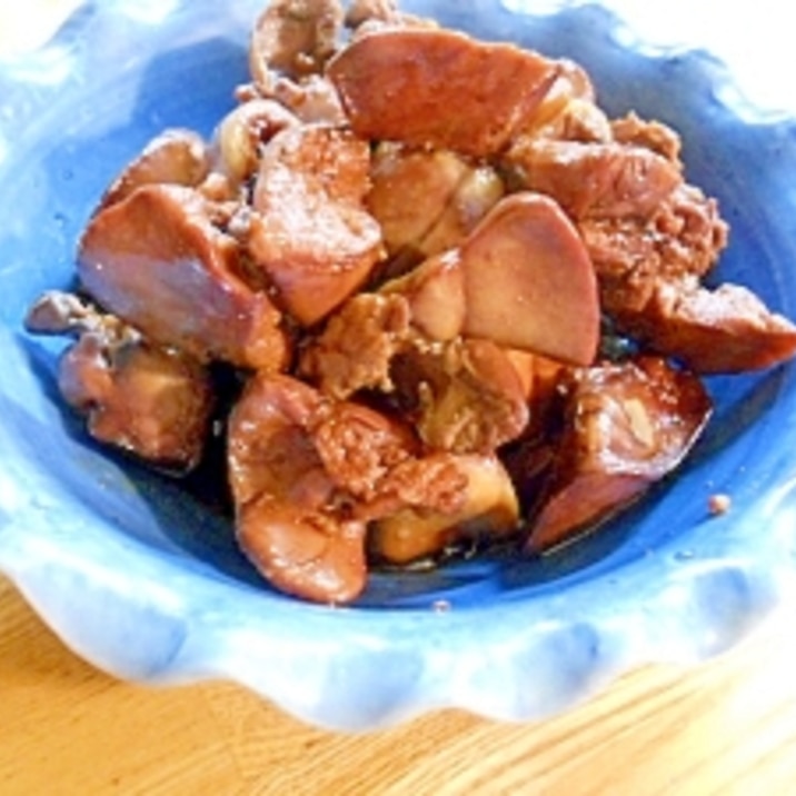 大丈夫!食べてみて〜☆鶏レバー煮